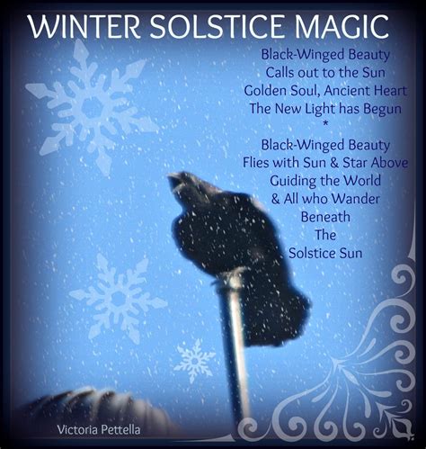 Winter solstice blessing pagan